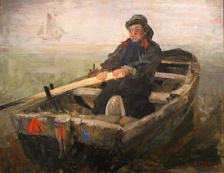James Ensor The Rower china oil painting image